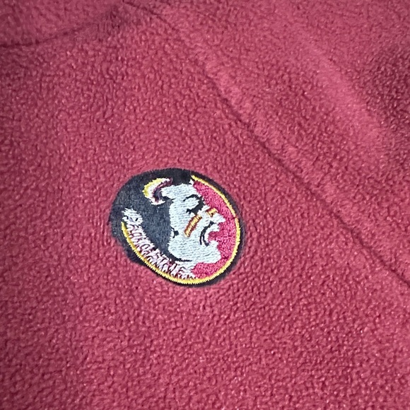 Columbia Women’s FSU Seminoles Fleece Full Zip Jacket, Size XL, EUC - Picture 3 of 8